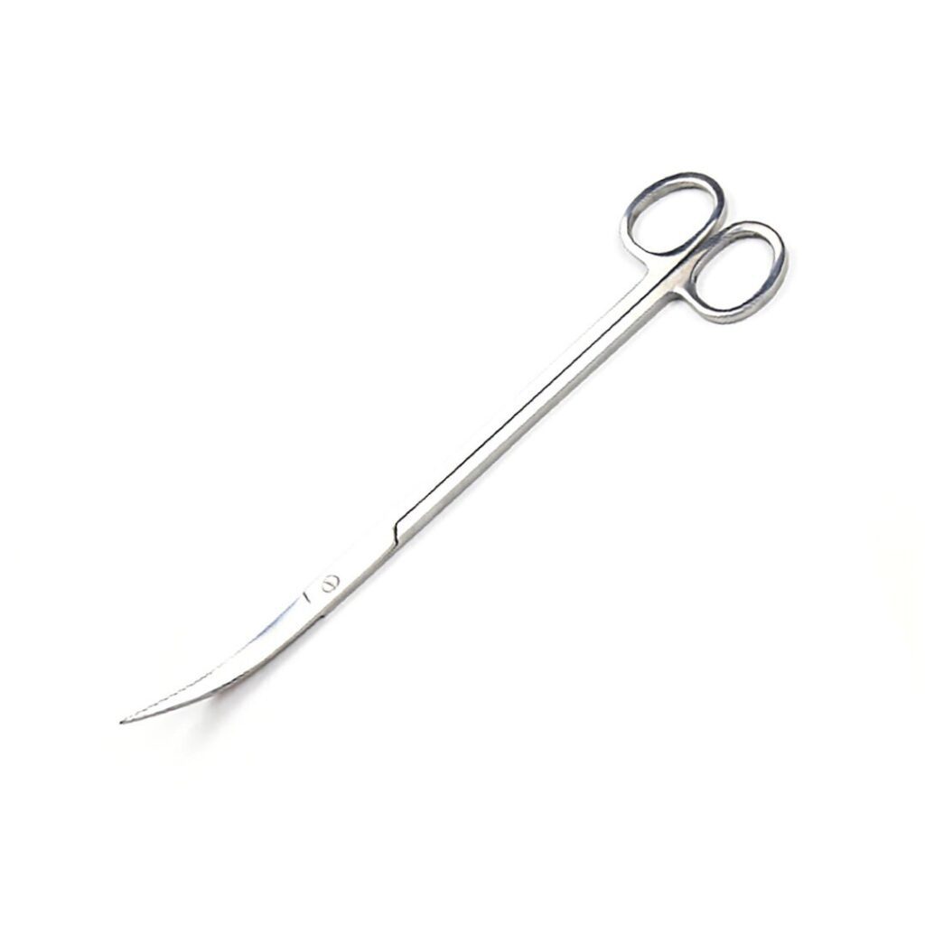 Terrarium Tools, Long Scissors 25cm, Curved Scissors, Aquascaping Tool