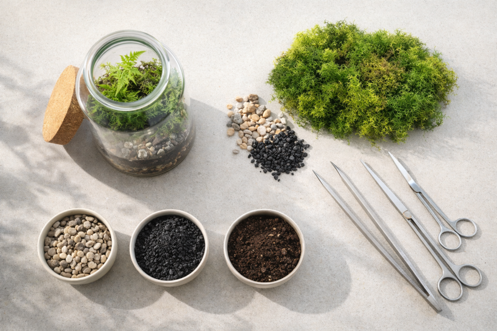 Beginner Terrarium Supply List: What You Actually Need (and What You Don’t)