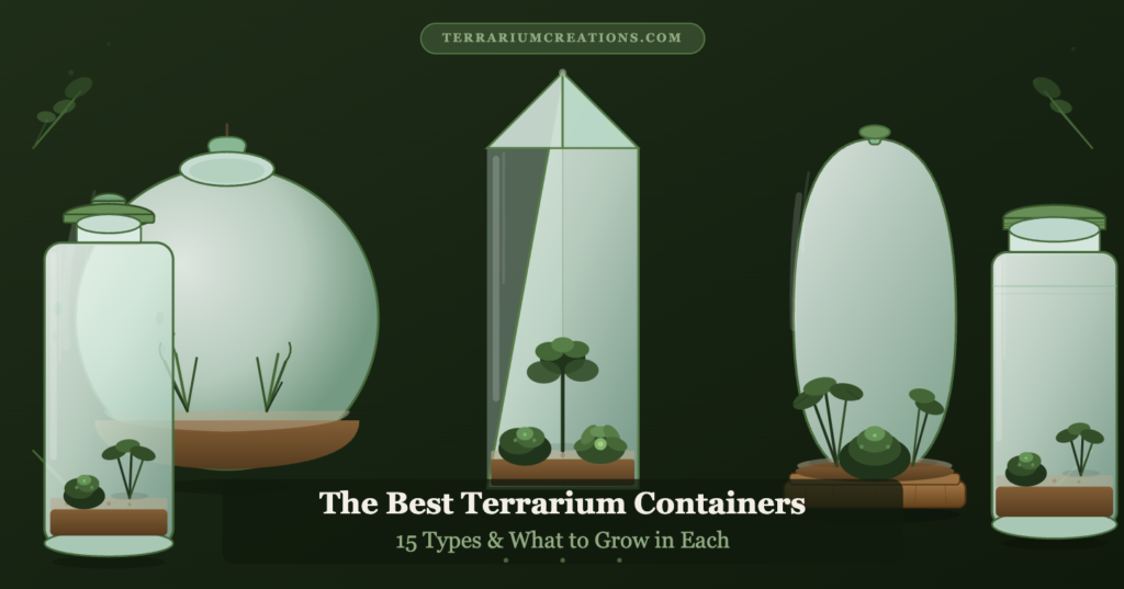The Best Terrarium Containers: 15 Types and What to Grow in Each