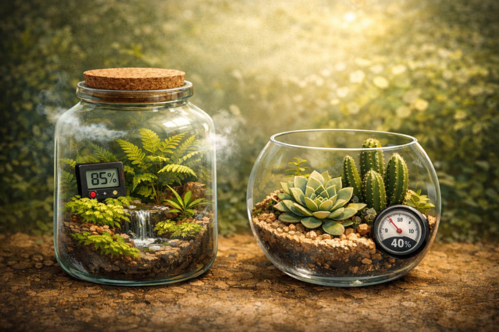 Terrarium Humidity Control: Managing Moisture Levels for Healthy Plants
